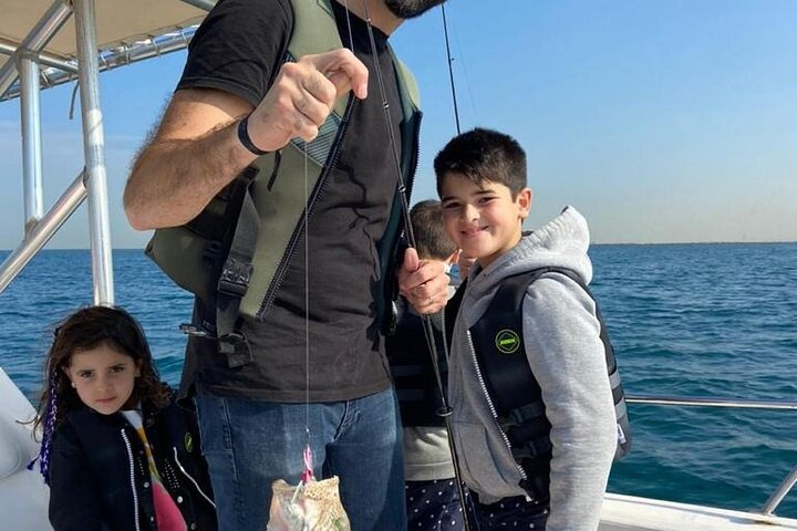 Experience the joy of fishing in the Gulf Sea where family fun and relaxation blend seamlessly. Catch Grouper or Barracuda while creating unforgettable memories together.